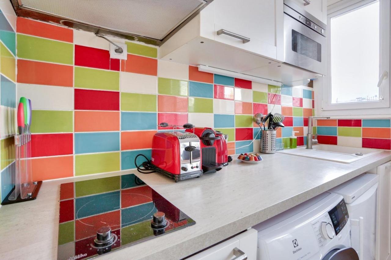 Studio - Appartement Quartier Tour Eiffel 3 Free Netflix Párizs Kültér fotó