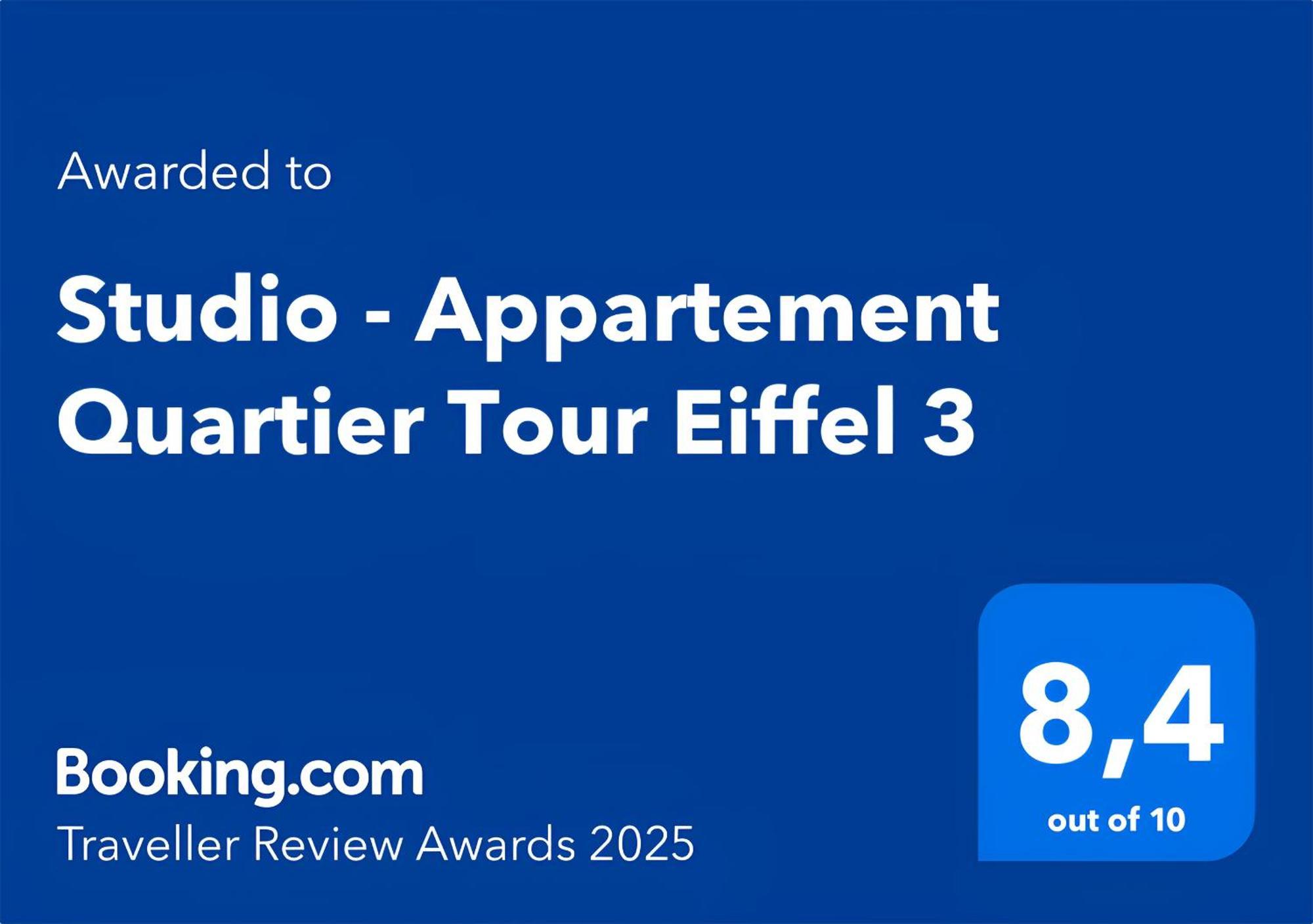 Studio - Appartement Quartier Tour Eiffel 3 Free Netflix Párizs Kültér fotó