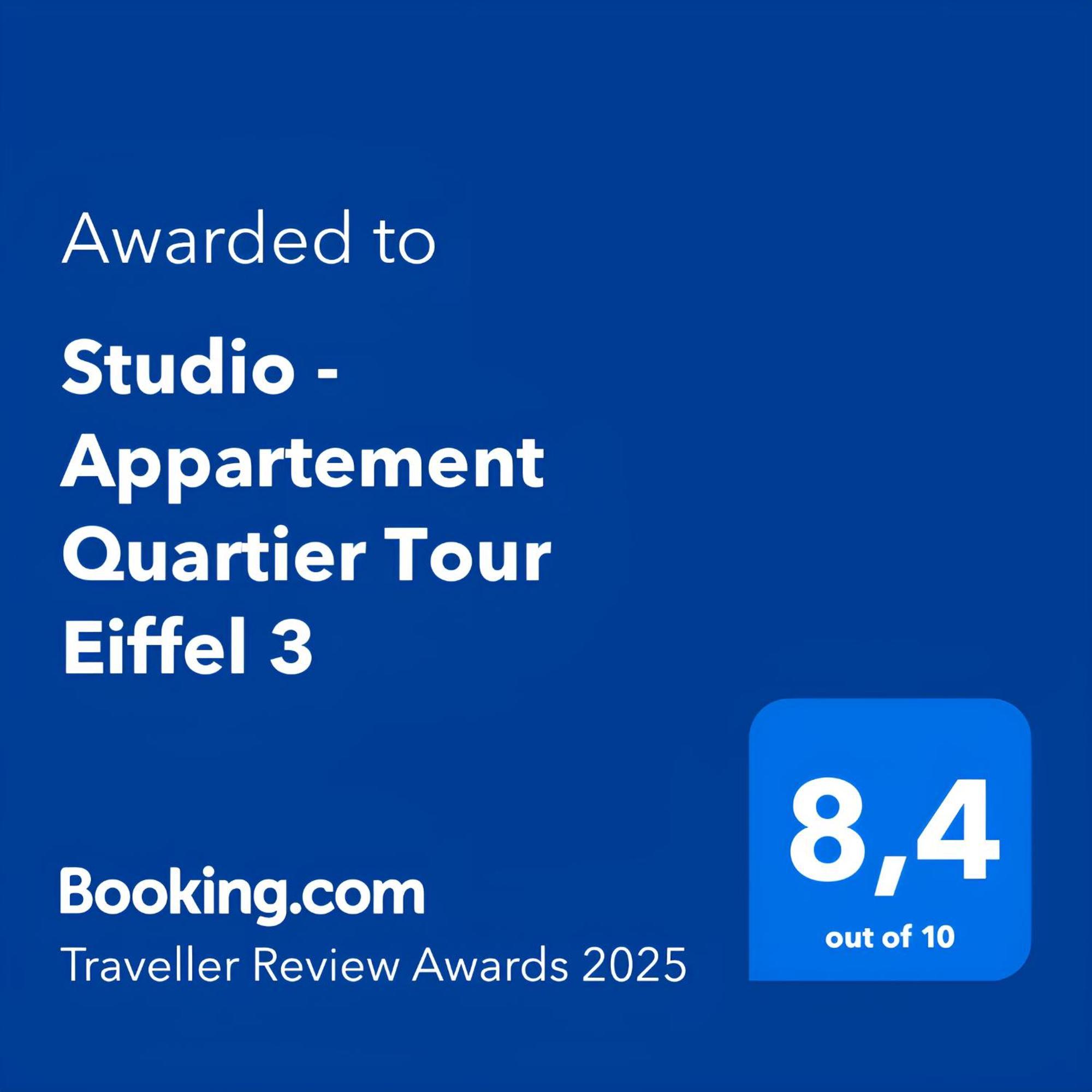 Studio - Appartement Quartier Tour Eiffel 3 Free Netflix Párizs Kültér fotó